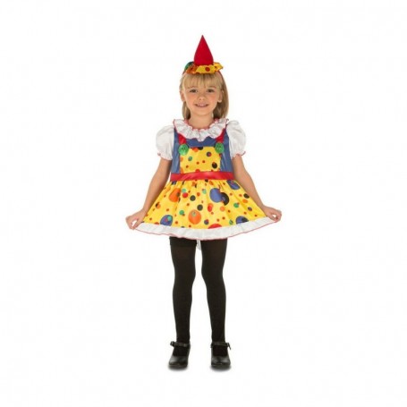 Déguisement pour Enfants My Other Me Femme Clown 3-4 Ans (2 Pièces)