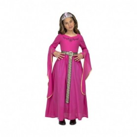 Déguisement pour Enfants My Other Me Rose Princesse Médiévale 5-6 Ans