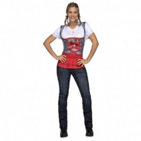 Déguisement pour Adultes My Other Me Oktoberfest Lady Rouge