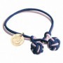 Bracelet Femme Paul Hewitt Or rose Nylon (19-20 cm) Bleu / Vert