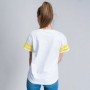 T-shirt à manches courtes femme Snoopy Blanc XS