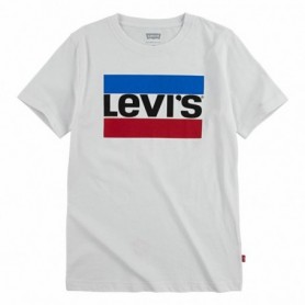 T-shirt à manches courtes enfant Levi's Sportswear Logo Blanc 3 ans