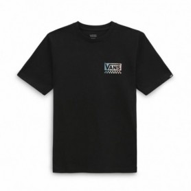 T-shirt à manches courtes enfant Vans Global Stack-B Noir 8-10 ans