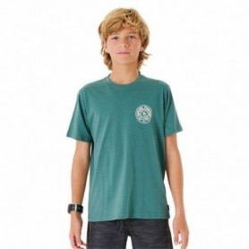 T-shirt à manches courtes enfant Rip Curl Stapler  Bleu 16 ans