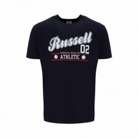 T shirt à manches courtes Russell Athletic Amt A30311 Noir Homme 2XL