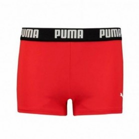 Boxer de Bain pour Enfants Puma Swim Logo Rouge 9-10 Ans