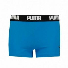 Boxer de Bain pour Enfants Puma Swim Logo Bleu 9-10 Ans