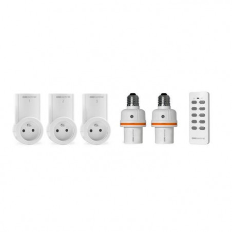 SCS SENTINEL Kit domotique télécommandé : 3 prises, 2 douill 38,99 €