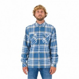 Chemise à manches longues homme Hurley Santa Cruz Bleu XL