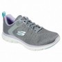 Chaussures de sport pour femme Skechers Flex Appeal 4.0 Gris 36