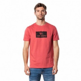 T-shirt à manches courtes homme Rip Curl Hallmark Rouge M