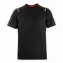 T shirt à manches courtes Sparco Tech Stretch Trenton Noir L