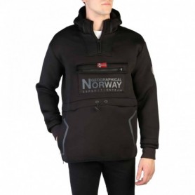 Geographical Norway Territoire_man Noir Taille L Homme
