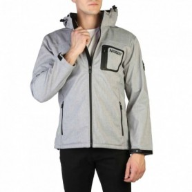 Geographical Norway Texshell_man Gris Taille M Homme