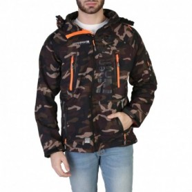 Geographical Norway Techno-camo_man Brun Taille L Homme