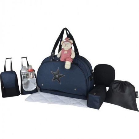 Baby on board- sac à langer - week end team moonlight - sac 99,99 €