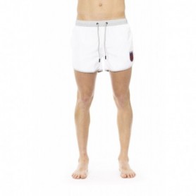 Bikkembergs Beachwear BKK1MBS04 Blanc Taille M Homme