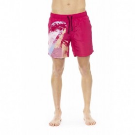 Bikkembergs Beachwear BKK1MBM14 Rose Taille XL Homme