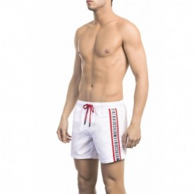 Bikkembergs Beachwear BKK1MBS01 Blanc Taille M Homme