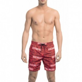 Bikkembergs Beachwear BKK1MBM17 Rouge Taille S Homme