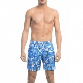 Bikkembergs Beachwear BKK1MBM05 Bleu Taille L Homme