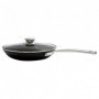 Sauteuse 24 cm + couvercle en verre  BLACK EDITION