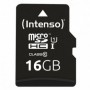 Carte Mémoire Micro SD avec Adaptateur Intenso 34234 UHS-I Premium Noi 16 GB