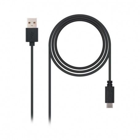 NanoCâble USB 2.0, 1m câble USB USB C USB A Noir