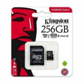 Kingston Technology Carte micSDXC Canvas Select Plus 100R A1 C10 de 512 Go + ADP