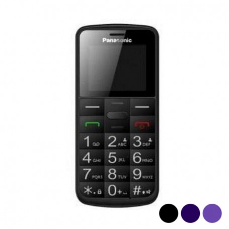 Téléphone portable pour personnes âgées Panasonic KX-TU110EX 1,77" TFT Noir