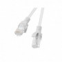Câble Réseau Rigide UTP 6ème Catégorie Lanberg PCU6-10CC-1000-S Blanc Gris 10 m