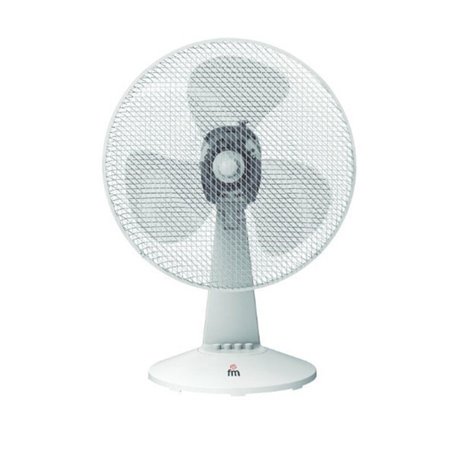 Ventilateur de Bureau Grupo FM SB140 Ø 40 CM 40 W Blanc Multicouleur 4