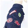 Veste pour chien Marvel Bleu XXS