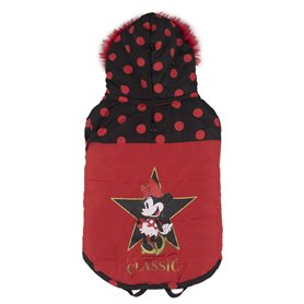 Manteau pour Chien Minnie Mouse Noir Rouge XXS