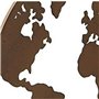 Figurine Décorative DKD Home Decor Mappemonde Noir Cuivre Blanc 40 x 1