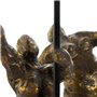 Figurine Décorative DKD Home Decor 20 x 10 x 31 cm Doré Aluminium Bois