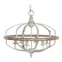 Suspension DKD Home Decor 64 x 64 x 56 cm Sapin Métal 220 V 40 W