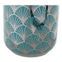 Vase DKD Home Decor Porcelaine Turquoise Oriental (15 x 15 x 41.5 cm)