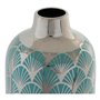 Vase DKD Home Decor Porcelaine Turquoise Oriental (15 x 15 x 41.5 cm)