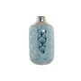 Vase DKD Home Decor 13 x 13 x 26 cm Porcelaine Turquoise Oriental Chro