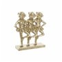 Figurine Décorative DKD Home Decor FZ-91957 Gris Doré Résine Rectangul
