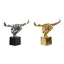 Figurine Décorative DKD Home Decor 38 x 15 x 26 cm Argenté Doré Homme 