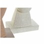 Figurine Décorative DKD Home Decor Beige Terre cuite Visage 14,5 x 10,