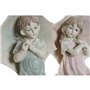 Figurine Décorative DKD Home Decor 28 x 20 x 48,5 cm Bleu Rose Enfant 