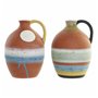 Vase DKD Home Decor Multicouleur Terre cuite 14,5 x 14 x 20 cm (2 Unit