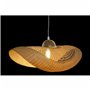 Suspension DKD Home Decor Marron Bambou 40 W Chapeau 220 V 70 x 34 x 2