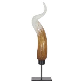 Figurine Décorative DKD Home Decor Verre Métal (12 x 7 x 47 cm)