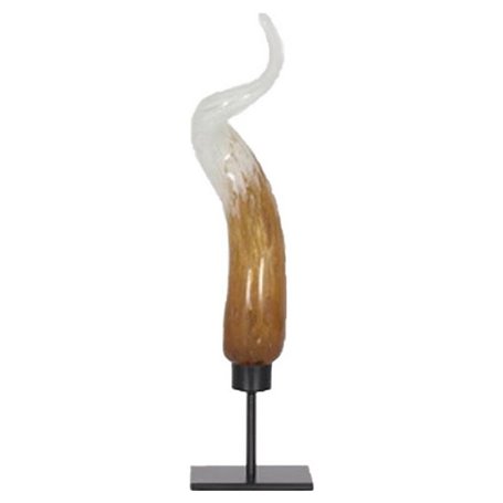 Figurine Décorative DKD Home Decor Verre Métal (12 x 7 x 47 cm)