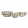 Centre de Table DKD Home Decor Marron Clair Colonial Bois de manguier 
