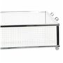 Jeux de plateaux DKD Home Decor Verre Métal Transparent (31 x 18 x 5,5